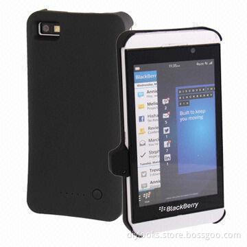 3,300mAh Portable Power Banks/External Batteries for RIM's BlackBerry Z10 (Black), 5V Input Voltage